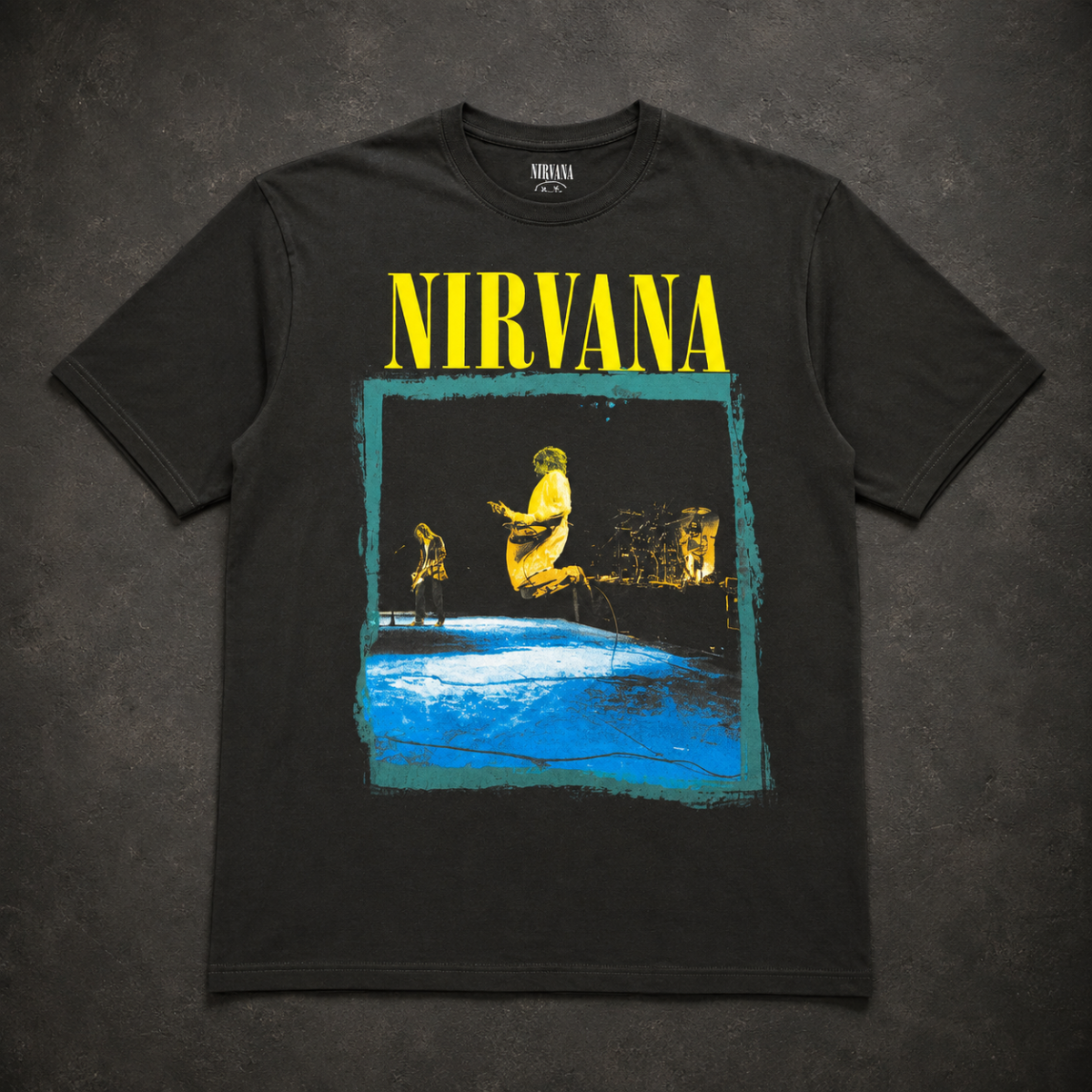Playera Nirvana, diseño Live