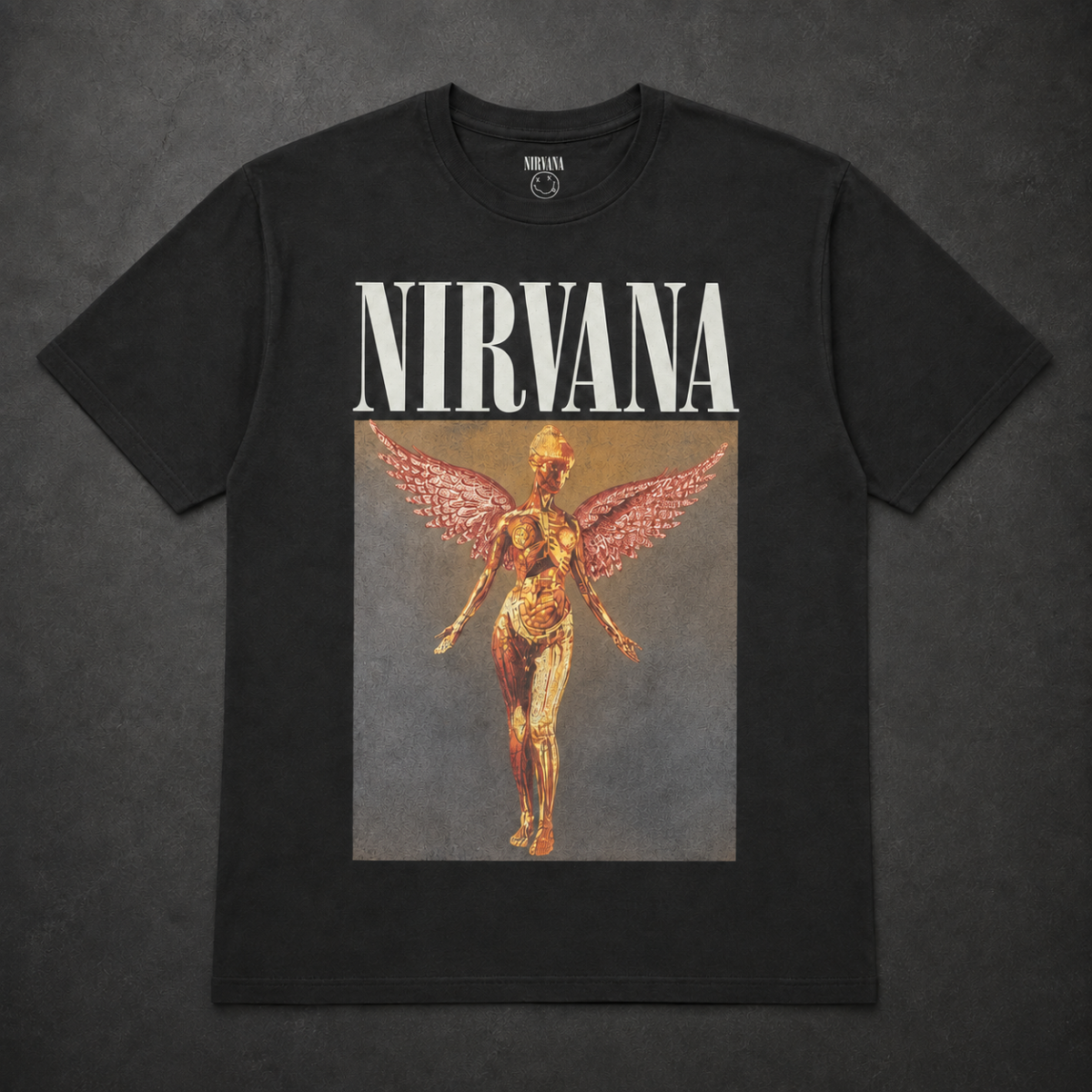 Playera Nirvana, diseño In Utero