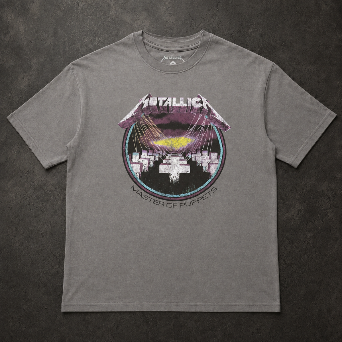 Playera Metallica, diseño Master of Puppets