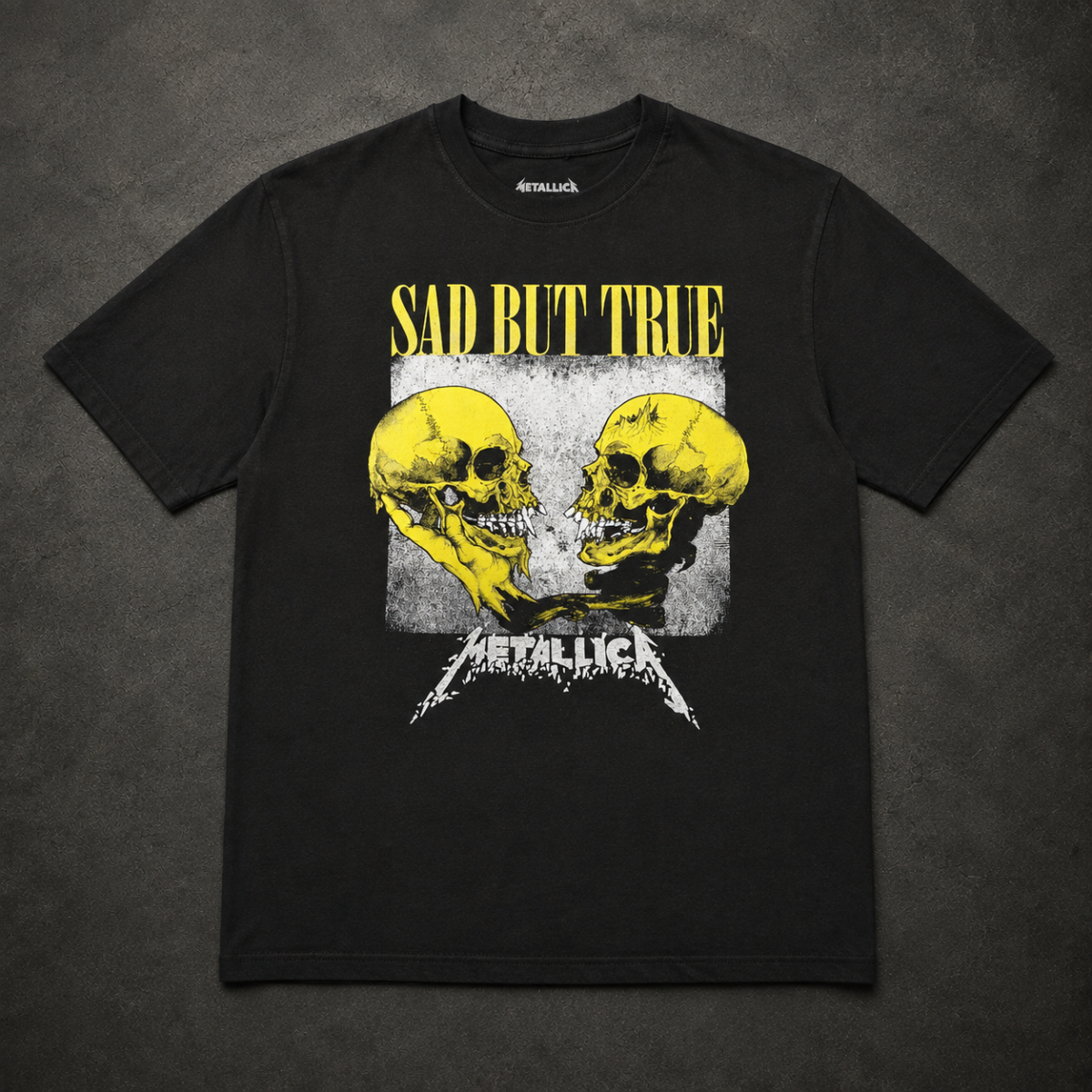 Playera Metallica, diseño Sad But True