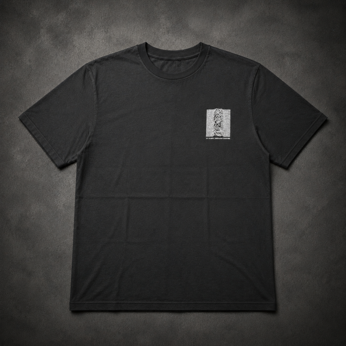 Playera Joy Division, diseño Unknown Pleasures
