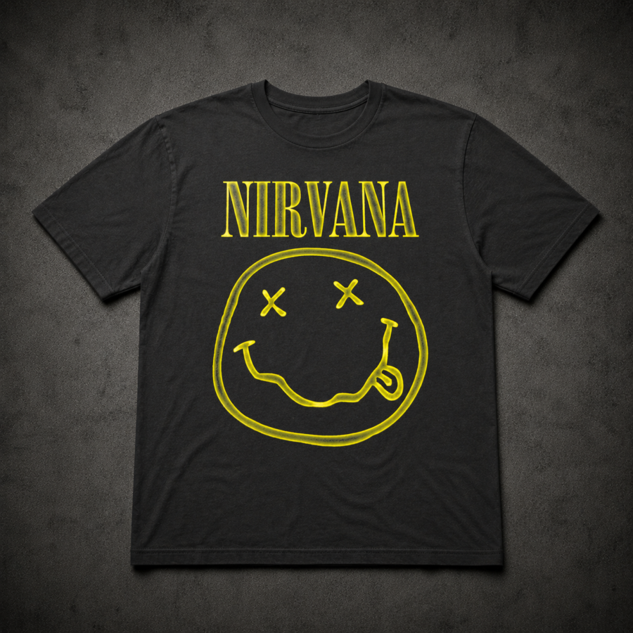 Nirvana — Smiley Frente y Espalda