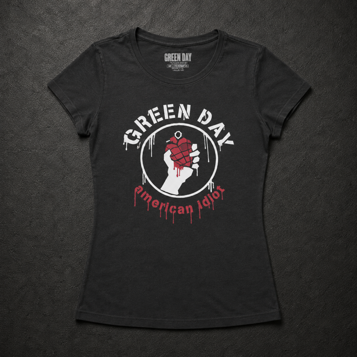 Playera Green Day, diseño American Idiot