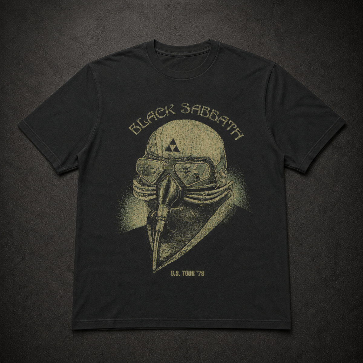 Playera Black Sabbath, diseño U.S. Tour ’78