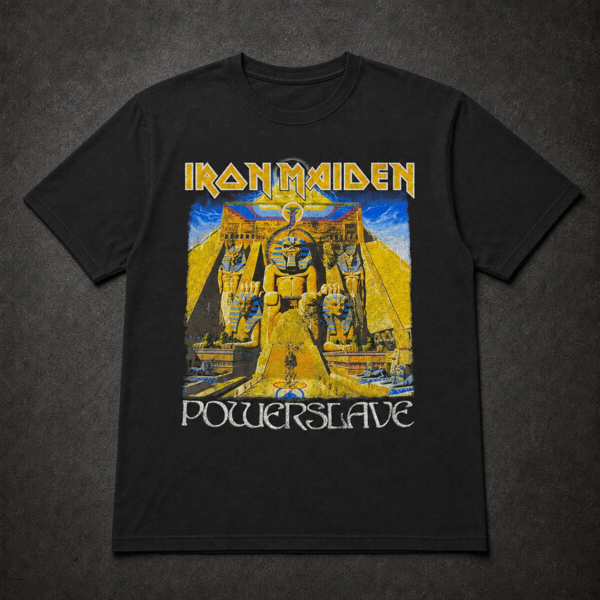 Playera Iron Maiden, diseño Powerslave
