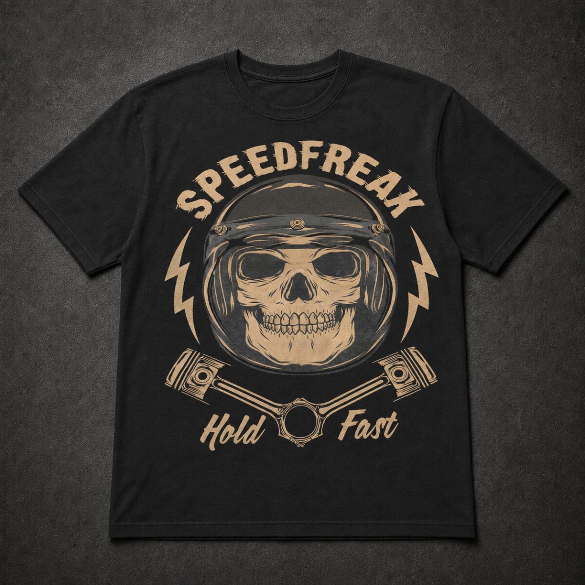 Playera Kingmonster, diseño Hold Fast Speed Freak
