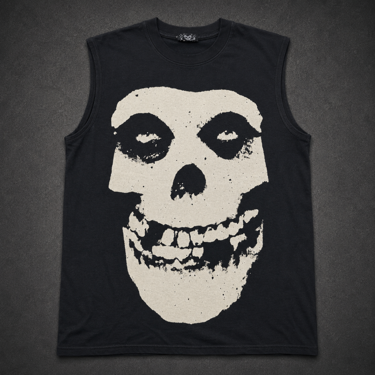 Playera Misfits, diseño Face Sin Mangas