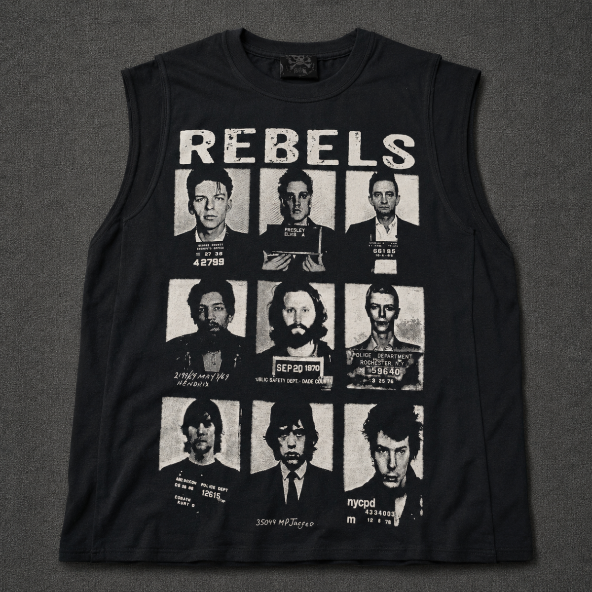 Playera Kingmonster, diseño Rebels Sin Mangas